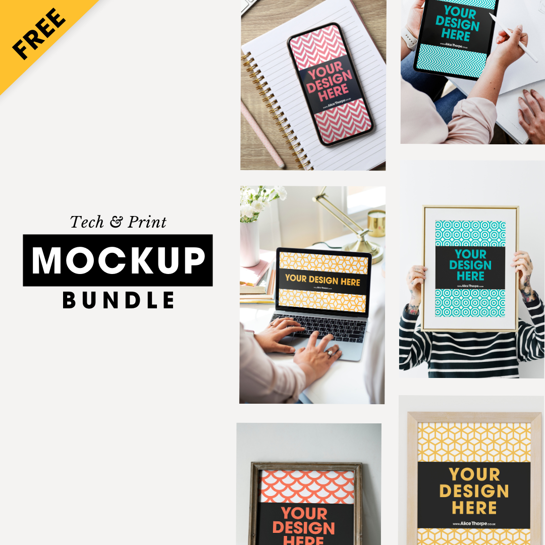 Mockup Bundle - Alice Thorpe